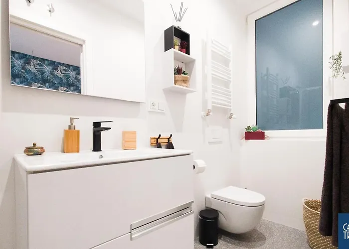 Lägenhet Casa Trueba, Centro Gros, Reformado Y Con Desayuno