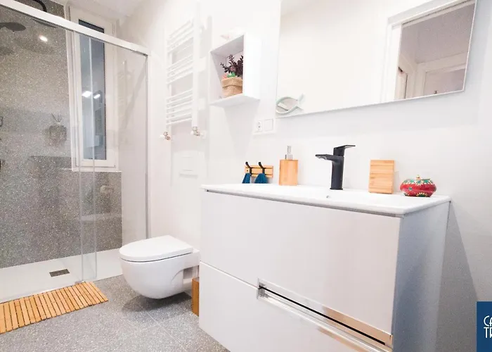 Lägenhet Casa Trueba, Centro Gros, Reformado Y Con Desayuno